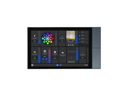 shelly wall display xl dotykovy nastenny panel s rele 5a wifi bluetooth sivy