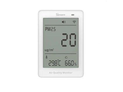 sonoff sawf 07p monitor kvality ovzdusia pm25 matter cez wi fi