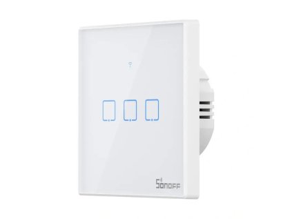 sonoff t2eu3c tx tx seria wi fi a rf 433 mhz nastenny vypinac 3 kanalovy eu typ