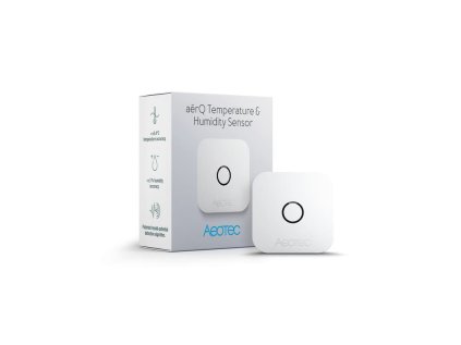 z wave plus v2 senzor teploty a vlhkosti aeotec aerq temperature humidity sensor zwa039 c