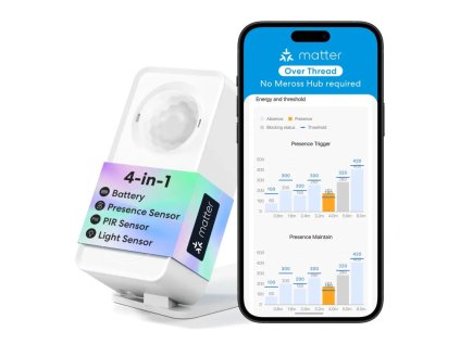 meross thread smart senzor pritomnosti ms605mat eu verzia