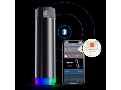378147 hidratespark nerezova mudra flasa 620 ml bluetooth tracker cierna