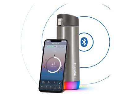 378144 hidratespark nerezova mudra flasa 620 ml bluetooth tracker nerezova