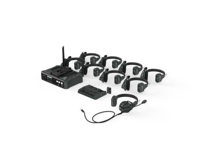 347847 hollyland solidcom c1 8s bezdrotovy interkom system s hub a 8 nahlavnymi supravami