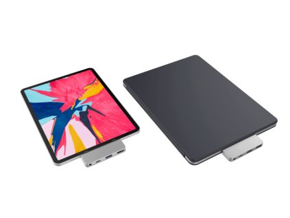 377619 hyper hyperdrive 4 in 1 usb c hub pre ipad pro strieborny