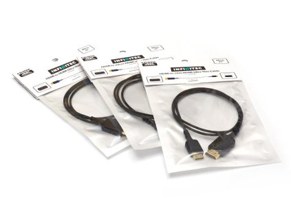 347898 infinitec ultra tenky flexibilny 4k kabel hdmi to hdmi 50 cm