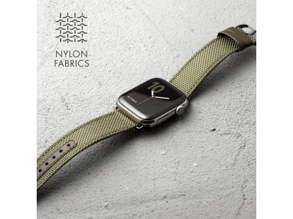 377715 laut technical 2 0 nylonovy remienok na apple watch 42 44 mm tmavomodry
