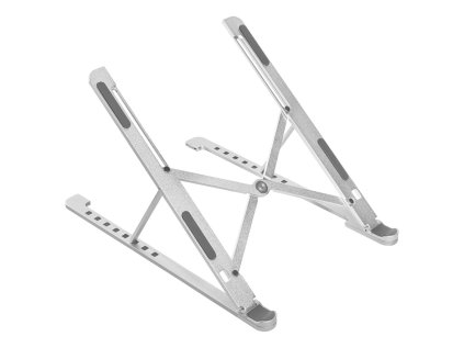 378069 laut work station prenosny stojan na notebook tablet strieborny