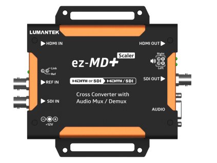 376728 lumantek krizovy konvertor hdmi sdi s audio mux de mux scaler