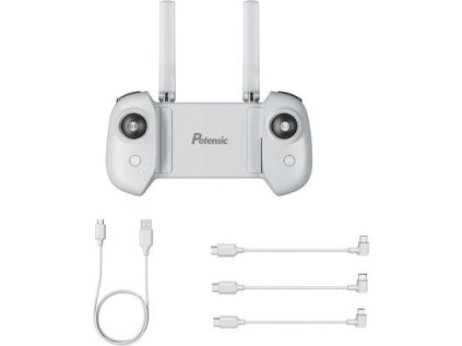397605 nahradny dialkovy ovladac potensic pre atom 4k napajaci kabel a 3 prepojovacie kable pre telefony