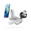 373281 zens aluminium 4 in 1 stand wireless charger with 45w usb pd white