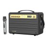 476984 bezdrotovy bluetooth reproduktor w king k6s 100w mikrofon cierny