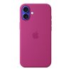 488954 iphone 16 plus silicone case with magsafe fuchsia