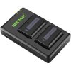 491468 neewer set baterii np fw50 s rychlonabijackou pre sony a6000 a6500 a6300 a6400 a7 a7ii a7rii