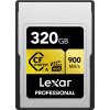 44700 lexar cfexpress pro gold r900 w800 vpg400 320gb type a