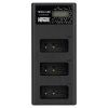 ladowarka trzykanalowa newell cd usb c do akumulatorow lp e17 do canon2