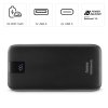 401888 16 hama pd 10 powerbanka 10000 mah 3 vystupy 2x usb c 1x usb a led displej pd qualcomm