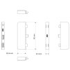 377619 hyper hyperdrive 4 in 1 usb c hub pre ipad pro strieborny