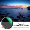 348564 1 k f concept 77 mm variabilny nd filter true color nd2 nd32