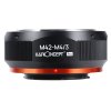 355857 2 k f concept vysoko presny adapter objektivu k f m42 m4 3 pro oranzovy adapter
