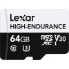 372681 lexar microsd high endurance microsdxc uhs i u3 10 r100 w35 v30 64 gb