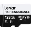 372684 lexar microsd high endurance microsdxc uhs i u3 10 r100 w45 v30 128 gb
