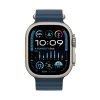 316395 1 apple watch ultra 2 gps cellular 49mm titanium case with blue ocean band