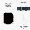 316395 8 apple watch ultra 2 gps cellular 49mm titanium case with blue ocean band