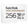 37770 sandisk microsdxc high endurance video 256 gb c 10 u3 v30 adapter