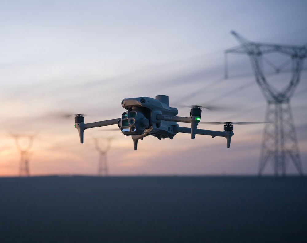 Dron s termokamerou DJI matrice 4T