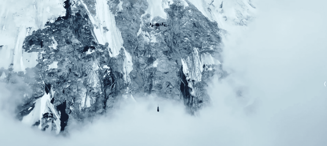 DJI otestovala drony na Everestu: FlyCart 100 přepravil přes 10 tun nákladu, eVTOL EV50 doletěl do 8 861 m