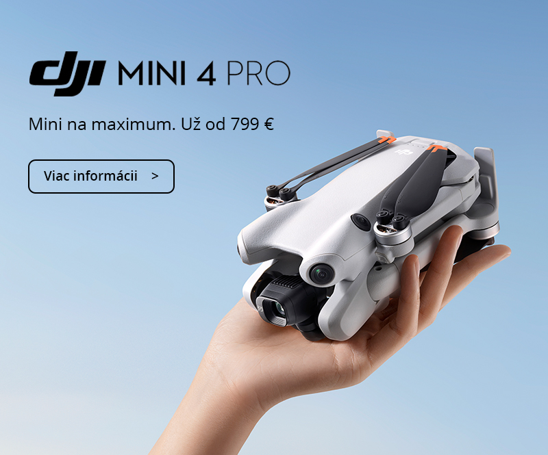 DJI Mini 4 Pro: Nadupaný 4K dron