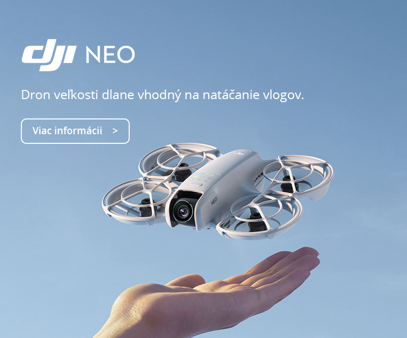 DJI Neo: Dron vyhodný na natáčanie vlogov