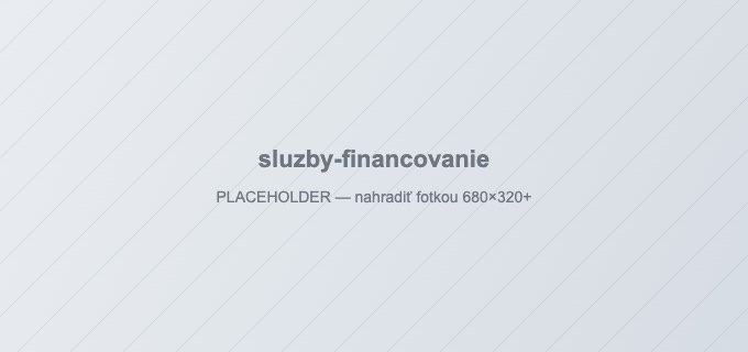 Financování a leasing