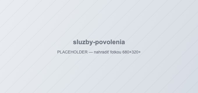 Provozní povolení