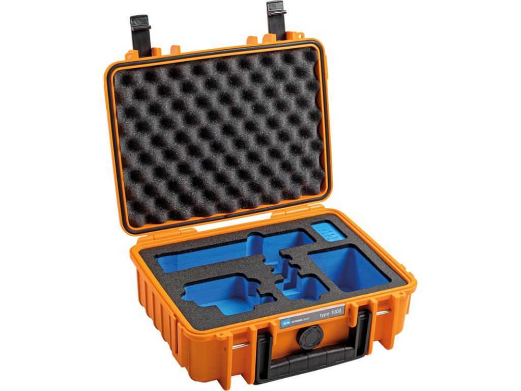 34806 bw type 1000 kufor pre gopro hero 12 11 10 9 oranzovy