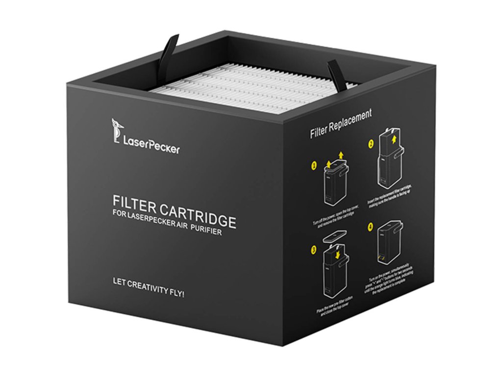 58757 laserpecker air purifier smoke canister filter