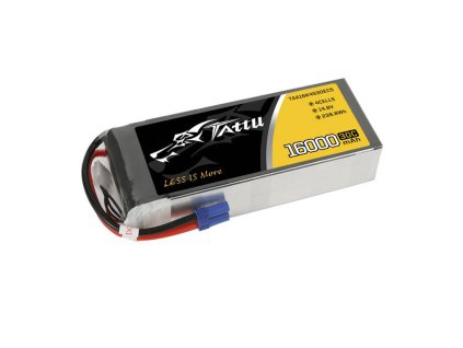 55541 tattu 16000mah 14 8v 30c 4s1p lipo battery pack with ec5
