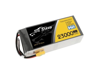55565 tattu 23000mah 22 8v 25c 6s1p lipo battery pack with xt90 s