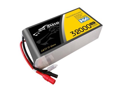 55580 tattu 32000mah 22 2v 25c 6s1p lipo battery pack with as150 xt150