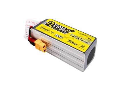 55196 tattu r line 22 2v 1700mah 6s 95c lipo battery with xt60 plug