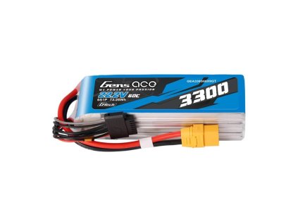 64145 akumulator lipo gens ace g tech 3300mah 22 2v 60c 6s1p xt90