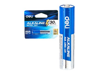 41753 alkaline battery deli aaa lr03 1 pcs