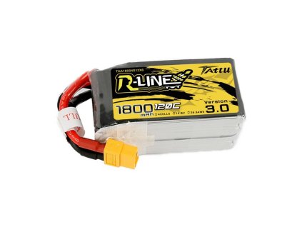 41069 bateria tattu r line verzia 3 0 1800mah 14 8v 120c 4s1p xt60