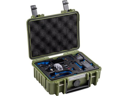 10143 2 bw type 500 kufor pre dji osmo pocket 3 creator combo bronzovo zeleny