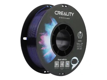 54821 cr petg filament creality transparent blue