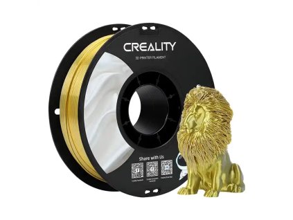 54785 cr silk pla filament creality gold silver