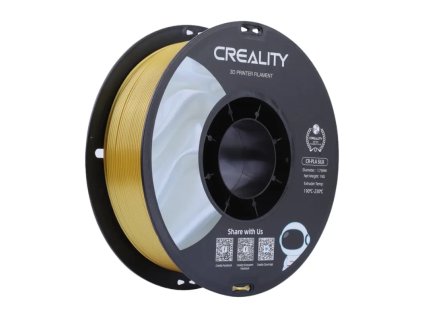 54761 cr silk pla filament creality gold