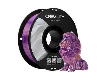 54788 cr silk pla filament creality pink purple