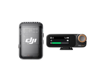 DJI Mic 2(一发一收)— 正视图
